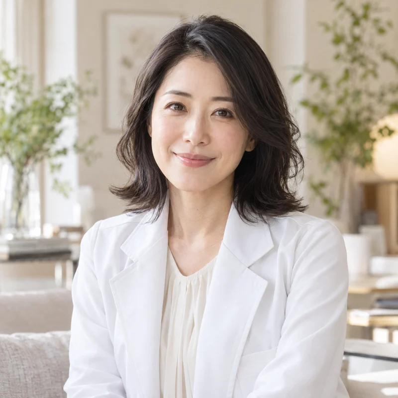 AI研究員 白石琉美のイメージ画像(AIで生成)